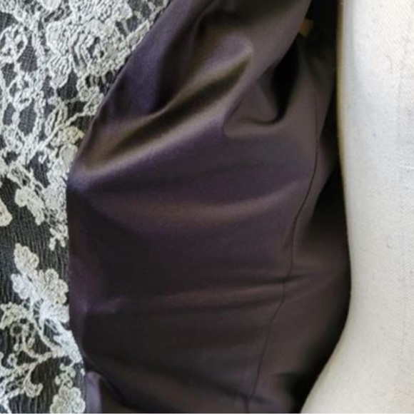 Plein Sud Jeanius Double Button Toggle Floral Lace Blazer - Picture 4 of 11